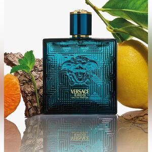 Versace Eros Eau de Parfum in Black and Gold